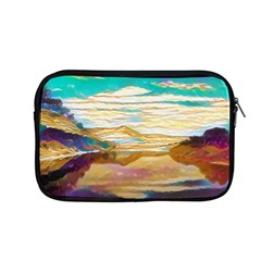 Vibrant Sunset Over Serene Lake Apple Macbook Pro 13  Zipper Case by ExtraGoodSauce