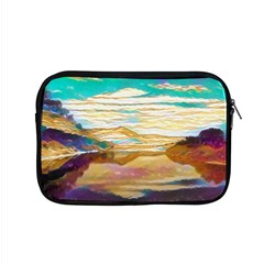 Vibrant Sunset Over Serene Lake Apple Macbook Pro 15  Zipper Case by ExtraGoodSauce