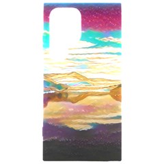 Vibrant Sunset Over Serene Lake Samsung Galaxy S24 Ultra 6 9 Inch Black Tpu Uv Case by ExtraGoodSauce