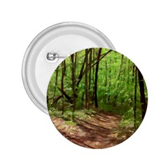 Peaceful Green Forest Walk 2 25  Buttons by ExtraGoodSauce