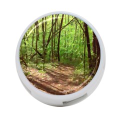 Peaceful Green Forest Walk 4-port Usb Hub (two Sides) by ExtraGoodSauce