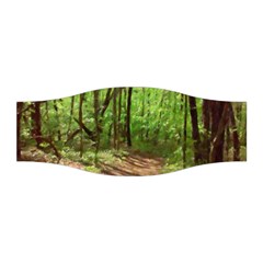 Peaceful Green Forest Walk Stretchable Headband by ExtraGoodSauce