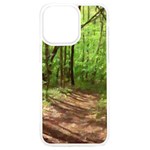 Peaceful Green Forest Walk iPhone 15 Pro Max TPU UV Print Case Front