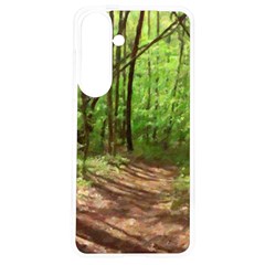 Peaceful Green Forest Walk Samsung Galaxy S24 6 2 Inch Tpu Uv Case by ExtraGoodSauce