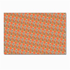 Diamond Dollar Sign Pattern Postcard 4 x 6  (pkg Of 10) by ExtraGoodSauce