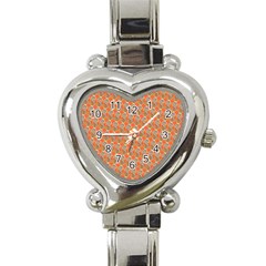 Diamond Dollar Sign Pattern Heart Italian Charm Watch by ExtraGoodSauce