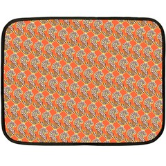 Diamond Dollar Sign Pattern Fleece Blanket (mini) by ExtraGoodSauce