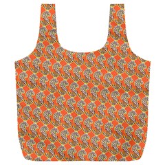 Diamond Dollar Sign Pattern Full Print Recycle Bag (xxl) by ExtraGoodSauce