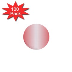 A Red And White Background With Small White Dots 1  Mini Buttons (100 Pack)  by catchydesignhill