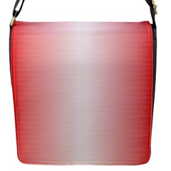 A Red And White Background With Small White Dots Flap Closure Messenger Bag (s) by catchydesignhill