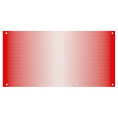 A Red And White Background With Small White Dots Banner And Sign 8  X 4  by catchydesignhill