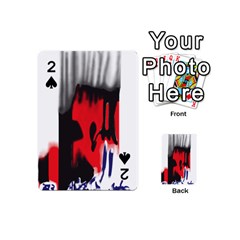 A Pair Of Shoes Sitting On Top Of A Floor Playing Cards 54 Designs (Mini)