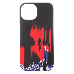 A Pair Of Shoes Sitting On Top Of A Floor iPhone 15 Plus Black UV Print PC Hardshell Case