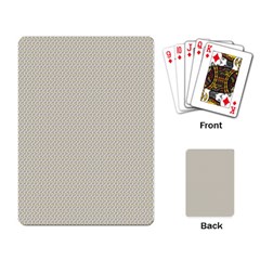 A Green And White Background With A Wavy Pattern Playing Cards Single Design (Rectangle)