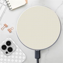 A Green And White Background With A Wavy Pattern Wireless Fast Charger(White)