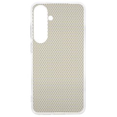 A Green And White Background With A Wavy Pattern Samsung Galaxy S24 Ultra 6.9 Inch TPU UV Case