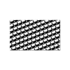 Stylish Coffee Cup Pattern Sticker (rectangular) by ExtraGoodSauce