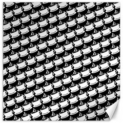 Stylish Coffee Cup Pattern Canvas 20  X 20  by ExtraGoodSauce