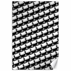 Stylish Coffee Cup Pattern Canvas 20  x 30 