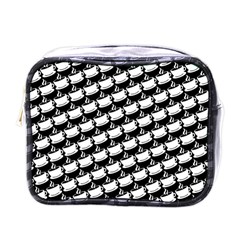 Stylish Coffee Cup Pattern Mini Toiletries Bag (One Side)