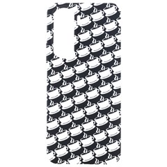 Stylish Coffee Cup Pattern Samsung Galaxy S24 Plus 6 7 Inch Black Tpu Uv Case by ExtraGoodSauce