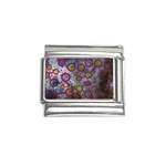 Abstract Molecular Space Art Italian Charm (9mm) Front