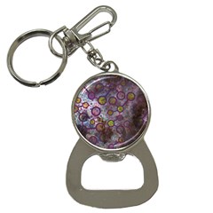 Abstract Molecular Space Art Bottle Opener Key Chain by ExtraGoodSauce