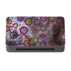 Abstract Molecular Space Art Memory Card Reader With Cf by ExtraGoodSauce