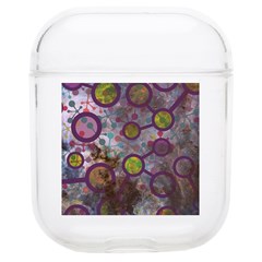 Abstract Molecular Space Art Soft Tpu Airpods 1/2 Case by ExtraGoodSauce