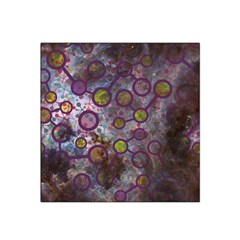 Abstract Molecular Space Art Satin Bandana Scarf 22  x 22 