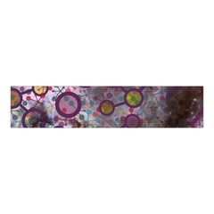 Abstract Molecular Space Art Velvet Scrunchie