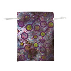 Abstract Molecular Space Art Lightweight Drawstring Pouch (s) by ExtraGoodSauce