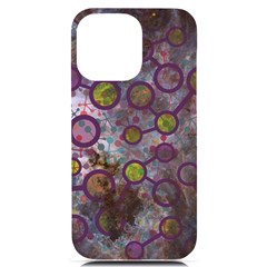 Abstract Molecular Space Art Iphone 14 Pro Max Black Uv Print Case by ExtraGoodSauce