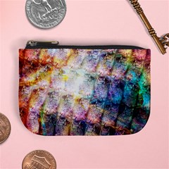 Cosmic Owls Pattern Mini Coin Purse by ExtraGoodSauce