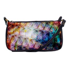 Cosmic Owls Pattern Shoulder Clutch Bag by ExtraGoodSauce