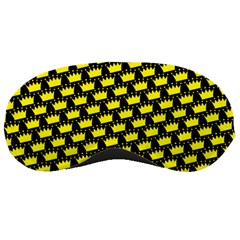 Royalty Inspired Crown Pattern Sleep Mask by ExtraGoodSauce