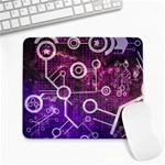 Cosmic Network Geometric Art Large Mousepad Front