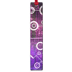 Cosmic Network Geometric Art Large Book Marks