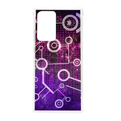 Cosmic Network Geometric Art Samsung Galaxy Note 20 Ultra TPU UV Case