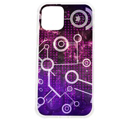 Cosmic Network Geometric Art iPhone 12 Pro max TPU UV Print Case