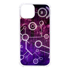 Cosmic Network Geometric Art iPhone 13 TPU UV Print Case