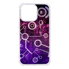 Cosmic Network Geometric Art iPhone 13 Pro TPU UV Print Case