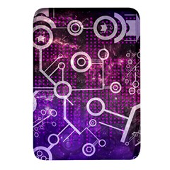 Cosmic Network Geometric Art Rectangular Glass Fridge Magnet (4 pack)