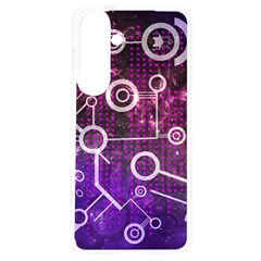 Cosmic Network Geometric Art Samsung Galaxy S24 6.2 Inch TPU UV Case