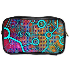 Abstract Tech Galaxy Design Toiletries Bag (one Side) by ExtraAwesomeSauce