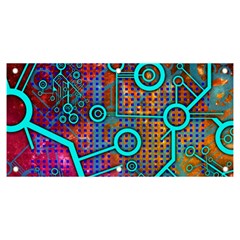 Abstract Tech Galaxy Design Banner And Sign 6  X 3  by ExtraGoodSauce