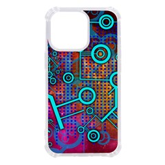 Abstract Tech Galaxy Design Iphone 13 Pro Tpu Uv Print Case by ExtraGoodSauce