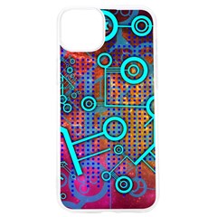 Abstract Tech Galaxy Design Iphone 15 Pro Tpu Uv Print Case by ExtraGoodSauce