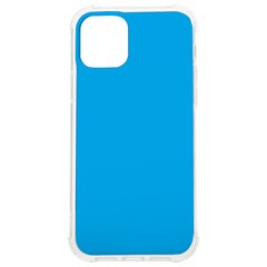 A Blue Sky With A Plane Flying In The Sky Iphone 12/12 Pro Tpu Uv Print Case by catchydesignhill