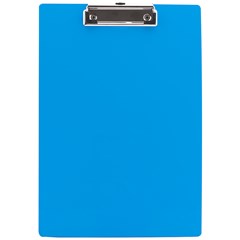 A Blue Sky With A Plane Flying In The Sky A4 Acrylic Clipboard by catchydesignhill